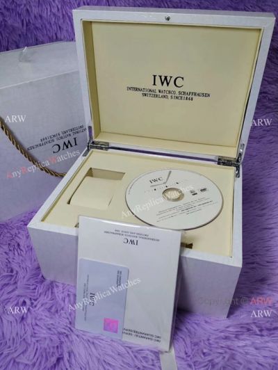 Luxury Replica IWC Watch Boxes with Booklet and Disk